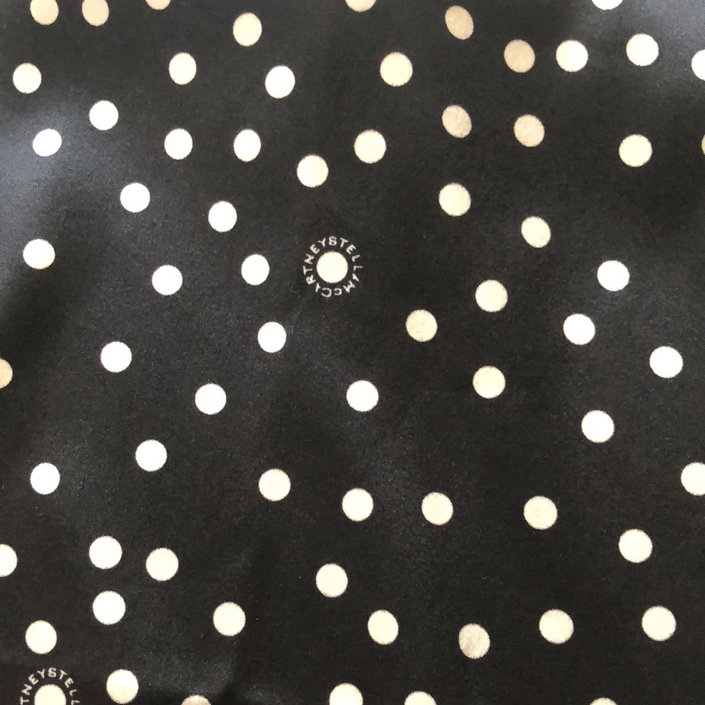 Stella McCartney Melanie Dot Print Stretch Silk Camisole (Size Medium) NWT - Picture 6 of 13